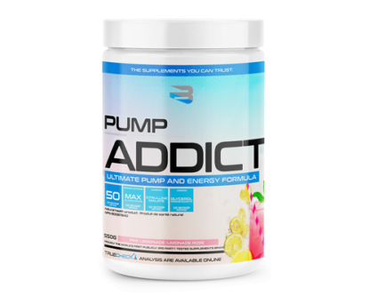 Believe Pump Addict Pre-Workout Pink Lemonade