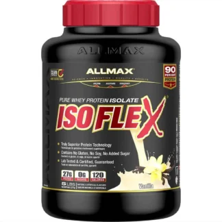 ALLMAX ISOFLEX – WHEY PROTEIN ISOLATE 5lbs Vanilla